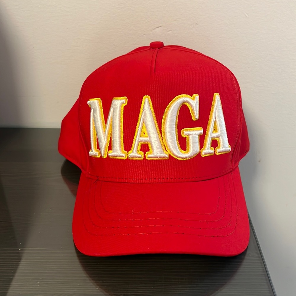 Donald Trump Cali Fame MAGA 2024 Authentic Red Hat Cap campaign licensed
